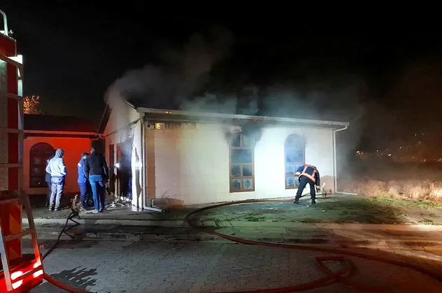 Ankara'da acı olay! Mescit yangınında hayatını kaybetti