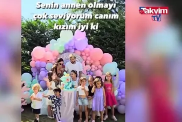 Şükran Ovalı kızı Mihran Ela’nın yeni yaşını böyle kutladı: ‘’Senin annen olmayı çok seviyorum canım kızım’’