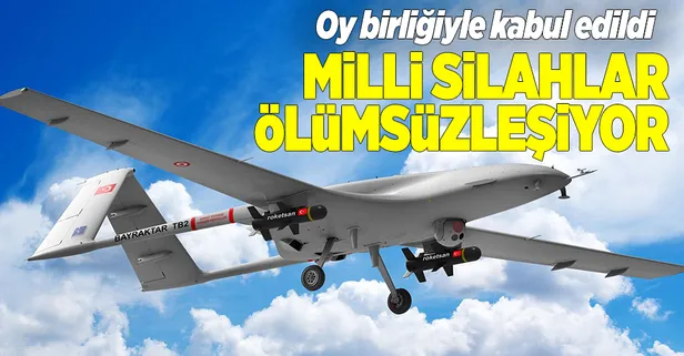 Karar meclisten geçti: Milli silahlarımız ölümsüzleşiyor