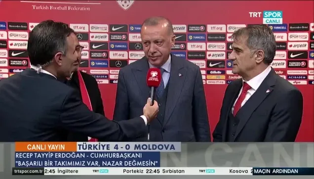Başkan Erdoğan Türkiye-Moldova karşılaşmasını değerlendirdi! "Allah nazarlardan saklasın..."