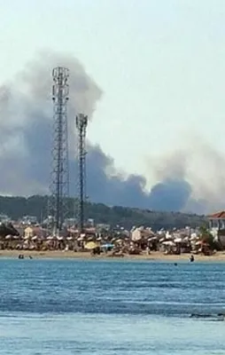 Şeytan Sofrası'nda büyük yangın