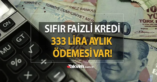 Bankalardan sıfır faizli kredi müjdesi: 3333 lira aylık ödemesi var! Hayalleriniz ertelenmesin! İşte banka banka detaylar...