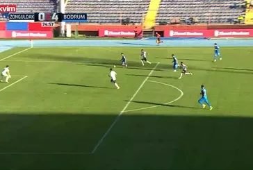 Zonguldak 0 - 4 Bodrum FK | Gol: Yusuf Sertkaya