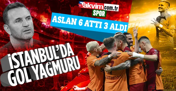 Galatasaray'dan Kayseri'ye farklı tarife! MAÇ ÖZETİ