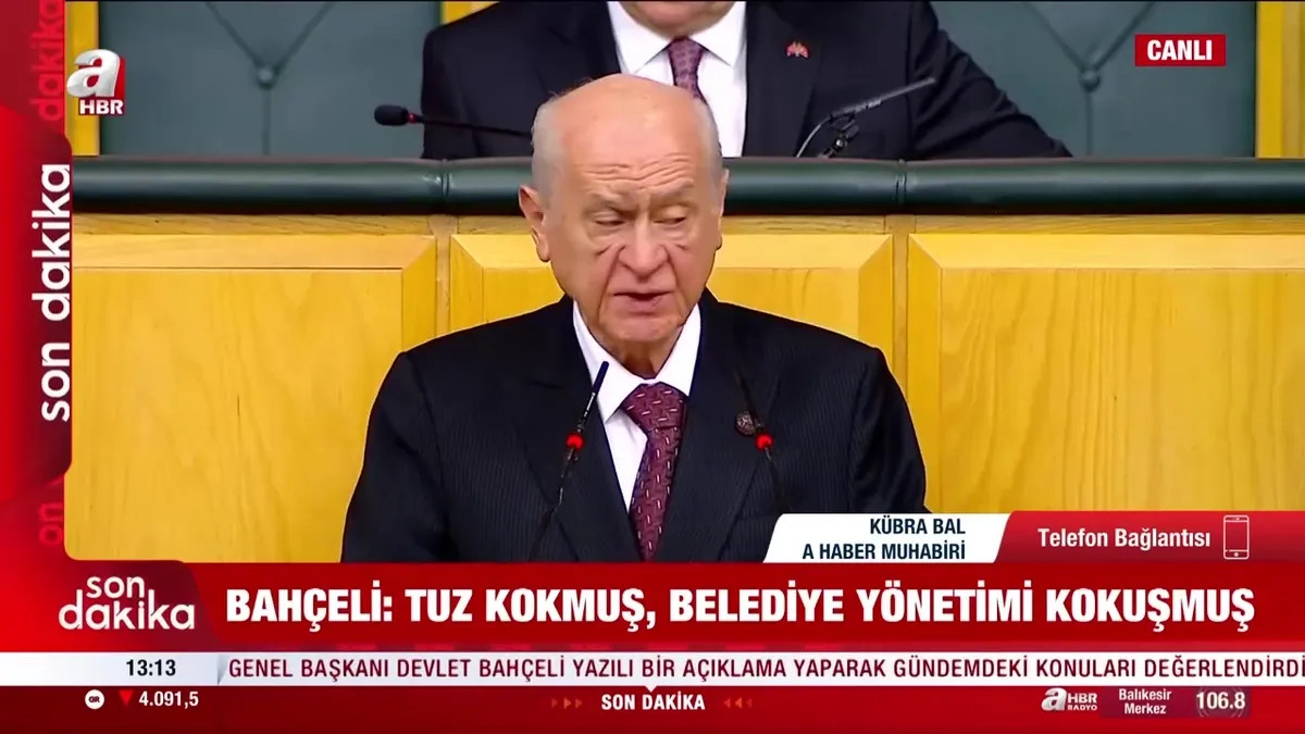 Devlet Bahçeli: İBB'de korkunç bir rüşvet ağı kurulmuş