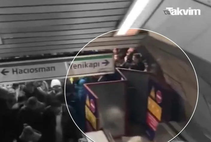 Yürümeyen merdiven!