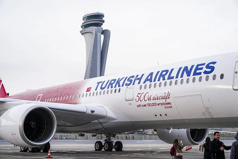 THY 500’üncü uçağını özel uçuşla tanıttı-4