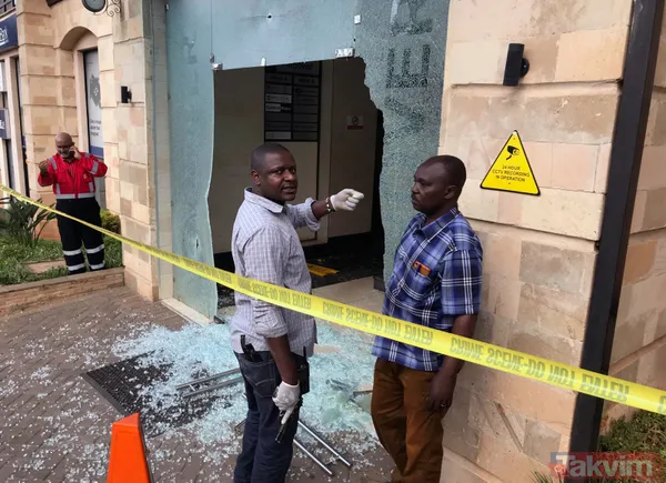 Kenya'da lüks otelde patlama! Silah sesleri de duyuldu - 22