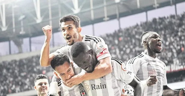 Kartal yüksek uçuyor: 24 maçtır yenilmeyen Beşiktaş bu sezon 9. maçta 8. galibiyetini Sivas önünde aldı