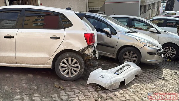 Kağıthane'de facianın eşiğinden dönüldü: Fore kazık makinesini çeken halat koptu! O anlar kamerada - 7