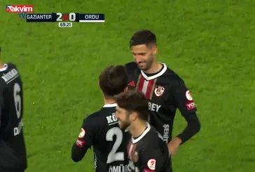 GOL: Gaziantep 2-0 Orduspor