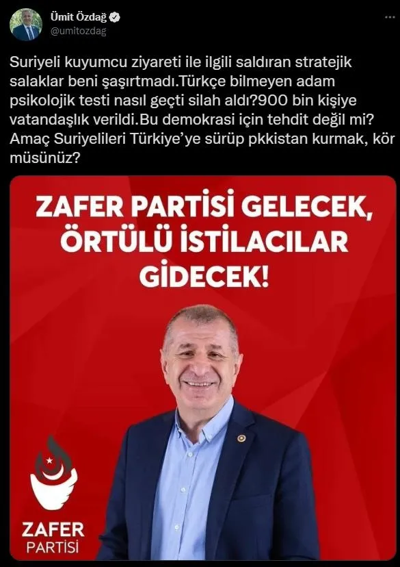 Ümit Özdağ polisliğe soyundu! Suriyeli kuyumcuya kimlik sordu eleştirenlere hakaret yağdırdı: Stratejik salaklar-6