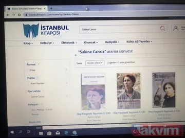 CHP'li İBB'de skandal! Terörist Cansız'ın kitaplarını satışa sundular