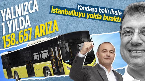 Bakım ihalesinin CHP milletvekili Özgür Karabata verildiği İETTde 2021 yılında otobüsler tam 158.657 kez arıza yaptı