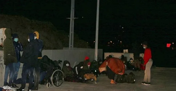 İzmir’de aralarında çocukların da bulunduğu 58 sığınmacı kurtarıldı