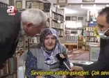 A Haber Mehmetçik’e ördüğü yün çorapları gönderen Zeliha Nine'ye mikrofon uzattı: Askerleri çok seviyorum