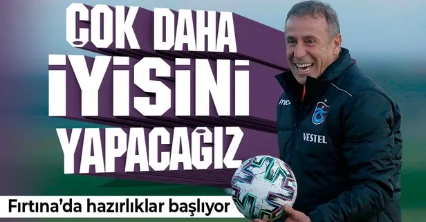 Abdullah Avcı, Trabzonspor camiasına umut dolu mesajlar verdi: Çok daha iyisini yapacağız