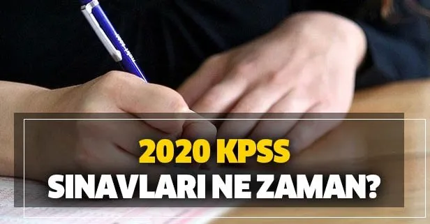 ÖSYM sınav takvimi: KPSS başvurusu ne zaman başlıyor? Lise, ön lisans, lisans KPSS sınav tarihi ne zaman?