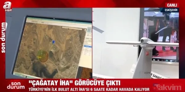 SON DAKİKA: Türkiye'nin ilk bulut altı İHA'sı Çağatay görücüye çıktı - 1