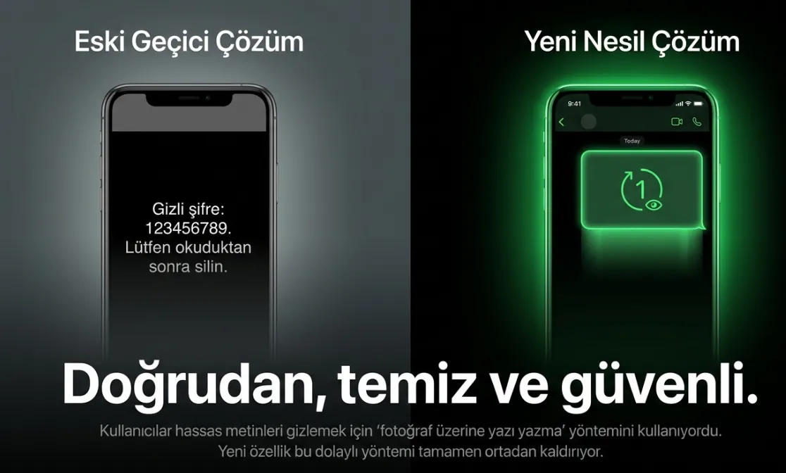 whatsapptan-yeni-ozellik-1781702207105.png Whatsapp'tan yeni özellik! Tek görüntülemelik metin mesajı geliyor-4