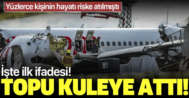 Son dakika: Sabiha Gökçen'deki Pegasus uçağı kazası ile ilgili yardımcı pilotun ifadeleri ortaya çıktı