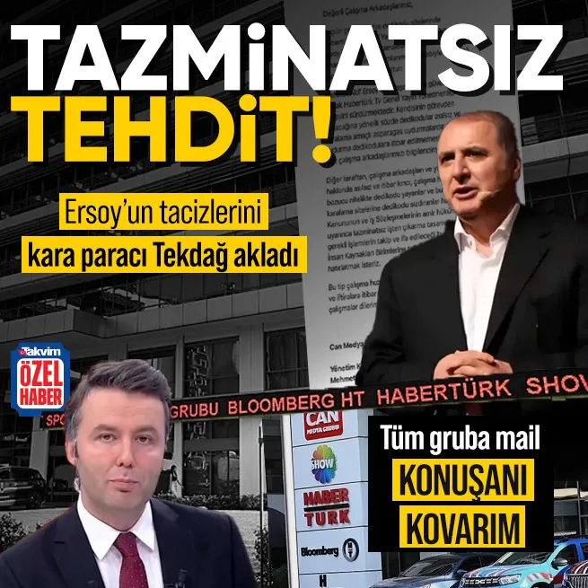 Mehmet Akif Ersoyun tacizlerini Kenan Tekdağın kararttığı ortaya çıktı: Spikerlere işten çıkarma tehdidi