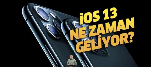 iOS 13 güncellemesi alacak telefonlar neler?