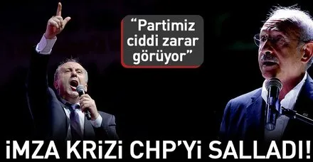 Toplanan imzalarla ilgili CHP'den ilk açıklama