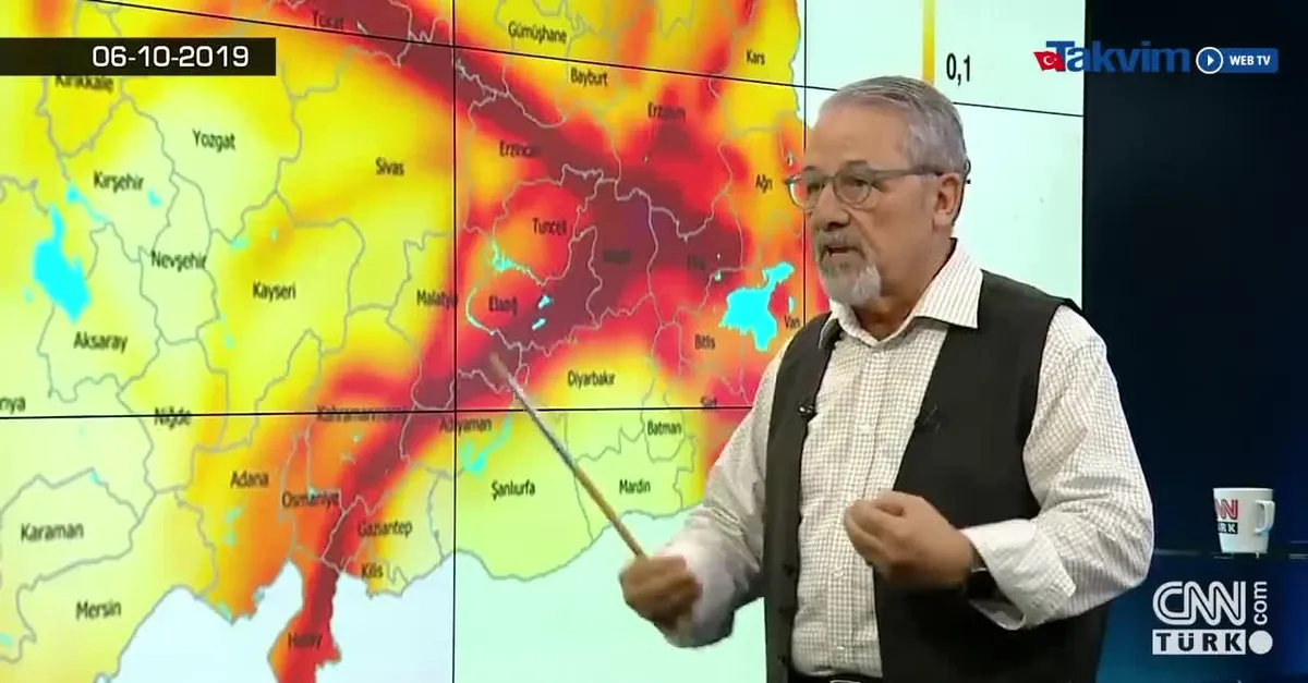 Prof.Dr. Naci Görür Elazığ depremini 3 ay önce haber vermiş!