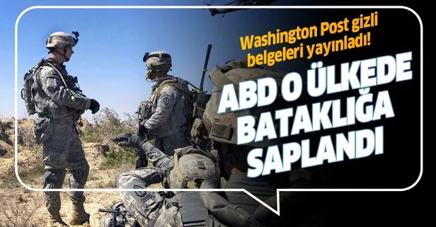 Washington Post ABD’nin Afganistan’da yaşadığı hezimetin belgelerini yayınladı
