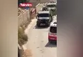Katil İsrail ordusu, yaralı Filistinli'yi kalkan olarak kullandı! İşte o görüntüler