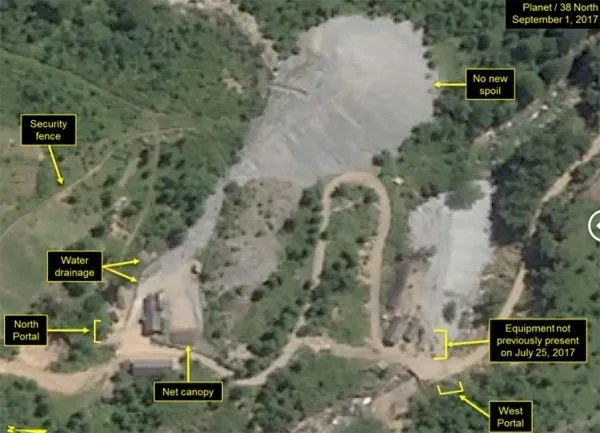 Kuzey Kore'nin nükleer denemelerinde tünel çöktü-7