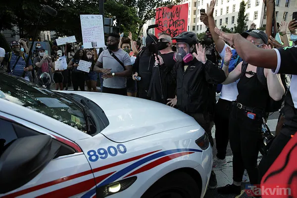 ABD'de gerilim artıyor! 25 şehirde sokağa çıkma yasağı ilan edildi - 23