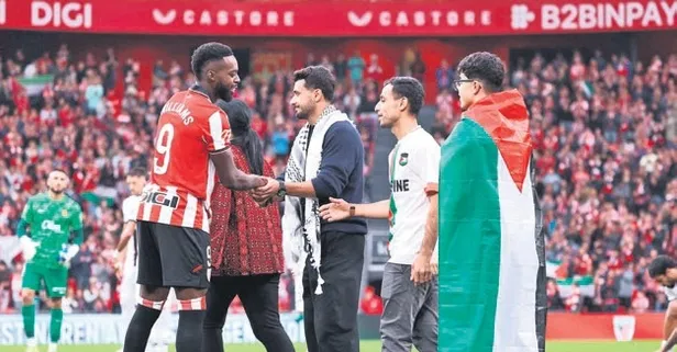 Athletic Bilbao’dan Filistin’e anlamlı destek