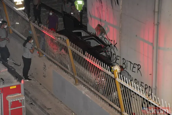 SON DAKİKA: İzmir'de hafif ticari araç İZBAN raylarına uçtu: 1 ölü 5 yaralı - 10