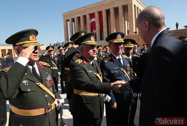 Büyük Zaferin 97'nci yıl dönümü! Anıtkabir'den özel kareler - 32
