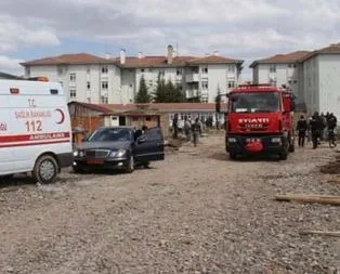 Yurt inşaatında göçük: 2 ölü!