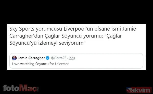 Çağlar Söyüncü İngiltere'yi sallıyor! Leicester City - Tottenham maçına Çağlar Söyüncü damgası - 2