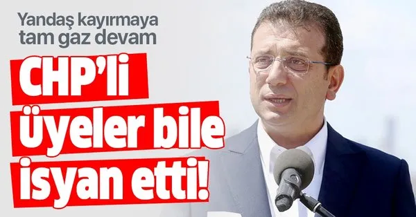 Imamoglu Partisinin Kararini Deldi Chp Li Uyeler Isyan Etti Takvim