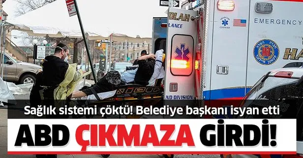 ABD'de sağlık çalışanı sıkıntısı! New York Belediye Başkanı Blasio böyle duyurdu