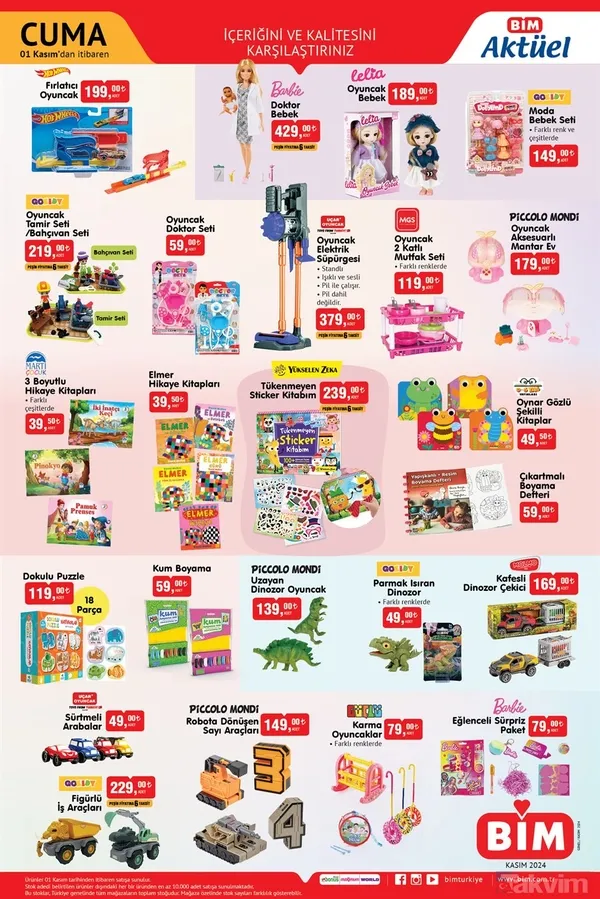 Çerezlik seti, derin kase, banyo seti, XXL hurç, 3'lü tava seti aktüel kataloğu: BİM 1 KASIM CUMA İNDİRİMLİ ÜRÜNLER - 7