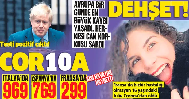 Avrupa coronavirüsten bir günde en büyük kaybı yaşadı! Herkesi can korkusu sardı...