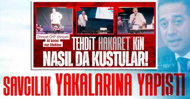 CHP’li isimlerden AK Partili siyasilere tehdit üstüne tehdit! Ali Mahir Başarır’dan skandal sözler! Soruşturma başlatıldı