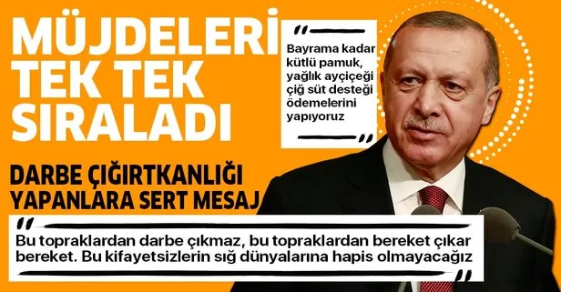 Başkan Erdoğan: Bu topraklardan darbe çıkmaz