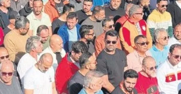 Volkan Demirel de acıya ortak oldu