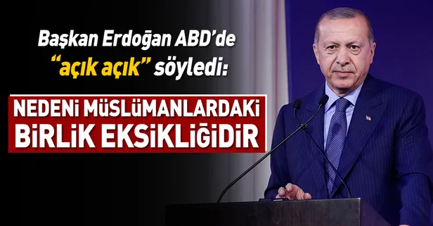 Son Dakika... Cumhurbaşkanı Erdoğan'dan New York'ta önemli açıklamalar