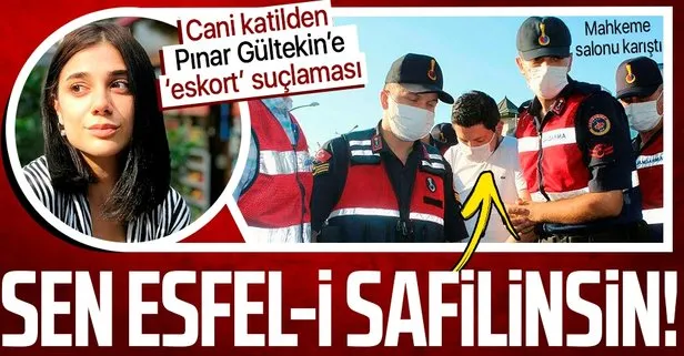 Cani katil Cemal Metin Avcı’dan Pınar Gültekin’e iğrenç suçlama: Benimle zorla birlikte olan bir eskorttu