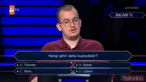 YKS 650'ncisi Efekan Değerli Kim Milyoner Olmak İster'de 500 Bin TL'lik soruyu açtı - 14