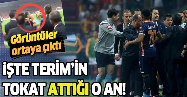 Galatasaray Teknik Direktörü Fatih Terim’in Orhan Ak’a tokat attığı o görüntüler ortaya çıktı