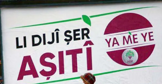 HDP'nin pankartı mahkeme kararıyla kaldırıldı